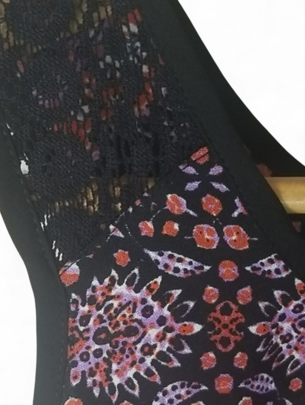 Zoe & Rose Band of Gypsies Girls Romper Size XL Bohemian Boho Multicolor Purple - Picture 3 of 7